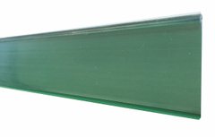 Планка цінова 40 мм зелена 1330 мм на клейовій основі, Зелений