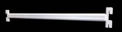 Стяжка-планка (труба 30х15) L=590 мм / Білий матовий RAL 9016