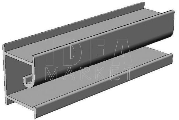 Профиль алюминиевый для плиты ДСП (18 mm)