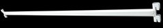 Стяжка-планка (труба 30х15) L=1140 мм Білий матовий RAL 9016