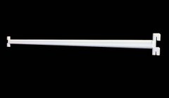 Стяжка-планка (труба 30х15) L=940 мм Білий матовий RAL 9016